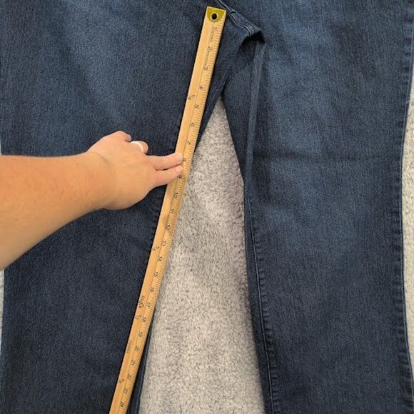 Gloria Vanderbilt Bootcut Jeans Women's 18W Stretch Denim Classic 31" Inseam - Picture 4 of 10